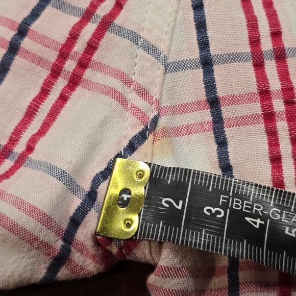 Hollister Co. Pacific Merchants Striped Cotton Shorty Surf Summer Short Shorts - Picture 7 of 8